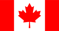 Country flag of Canada