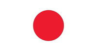 Country flag of Japan